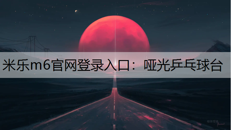 <strong>米乐m6官网登录入口：哑光乒乓球台</strong>