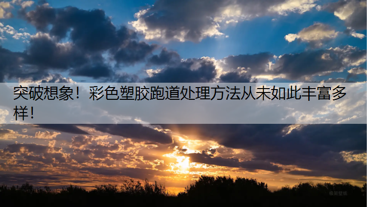 <strong>突破想象！彩色塑胶跑道处理方法从未如此丰富多样！</strong>